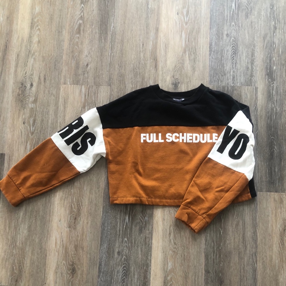 Cropped sweater from ZARA